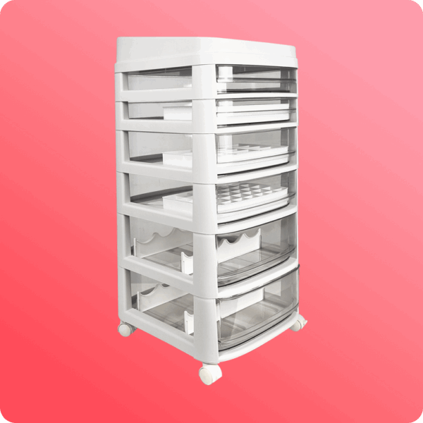 Organizador de plástico