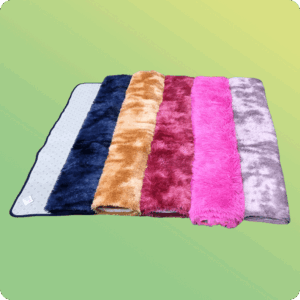 Alfombra tipo peluche