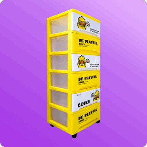 Organizador de plástico
